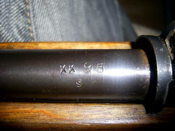 strange marking on s/42g mauser