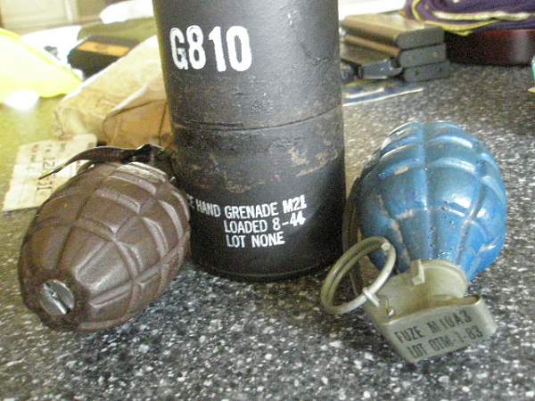 US MkII Grenades / Test post &amp; pics FR: New Member