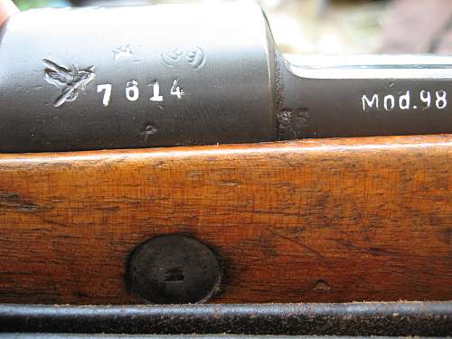 A Mauser 98k with a interesting history