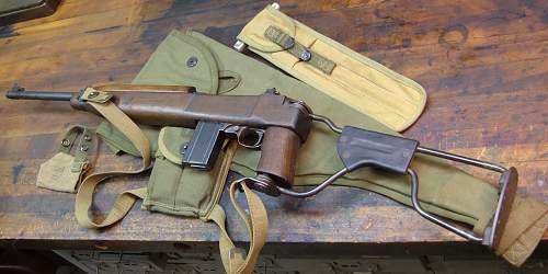 Wwii m1a1 folding carbine