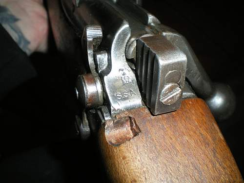 SMLE: identifying maker stamps etc