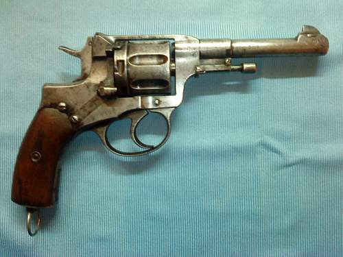 My virtually, mint Russian Nagant Revolver, dated 1913