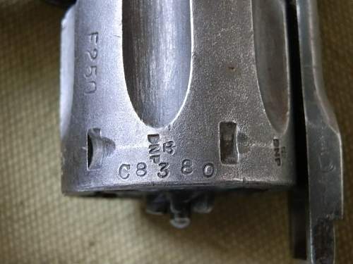 Enfield revolver No 2 Mk I