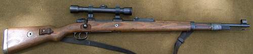 Perhaps a pinned thread on nothing but WWII 98k rifles?