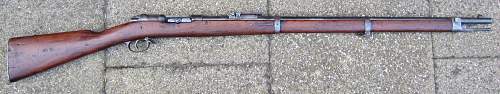 My German 1871/84 Mauser