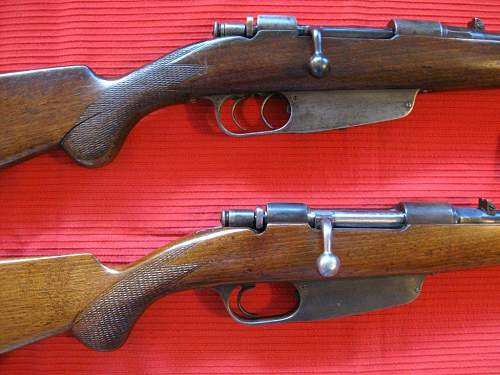 Two Carcano Rifles