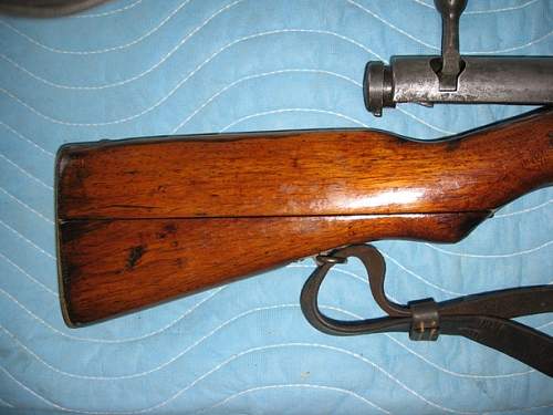 Arisaka type 38 rifle............... I believe