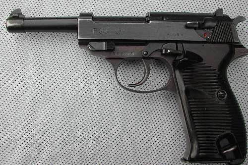 My first German weapon- P38 pistol