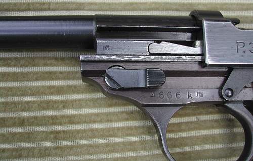 My first German weapon- P38 pistol