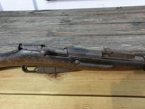 Mosin Nagant pickup, interesting example.