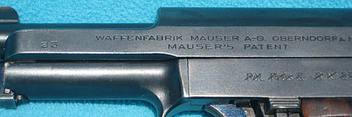 Oddity about Mauser 1914