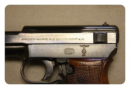 KM Marked Mauser Pistol