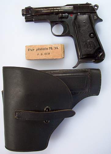 Beretta M-34 Pistol