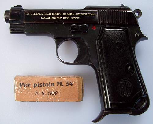 Beretta M-34 Pistol