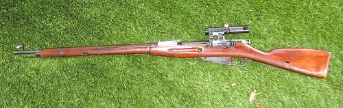 Mosin M91/30 PU Sniper Rifle