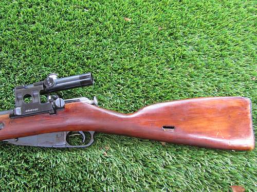 Mosin M91/30 PU Sniper Rifle