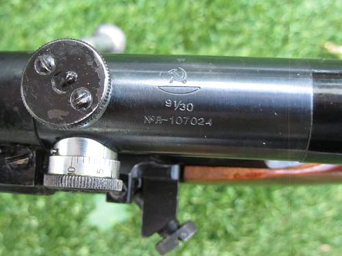 Mosin M91/30 PU Sniper Rifle