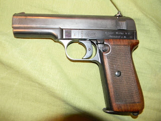 Experimental Mauser Pistol Model N (prototypes Nickl Josef)