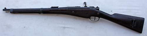 My new Berthier 1890 Berthier Cavalry carbine