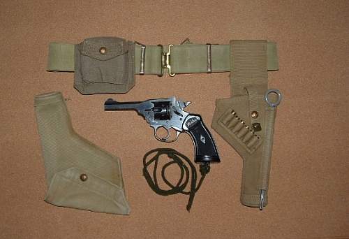 British Enfield Revolver Dated 1944