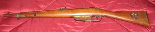 Italian WWI M1891 Carcano TS