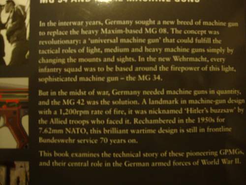 MG34 and MG42 Osprey book
