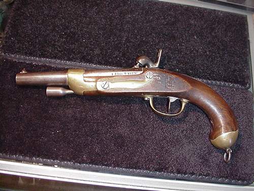 French Percussion Pistol