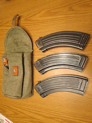 Released from my storage cosmoline soaked AK mags.