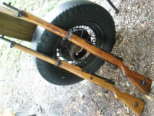 Two Japanese Arisaka Type 99 Rifles