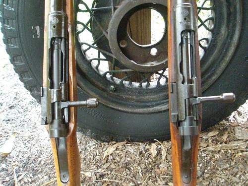 Two Japanese Arisaka Type 99 Rifles