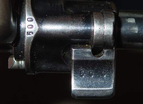 Mauser K98k 1937 S/42 All matching - Serial Number 500i