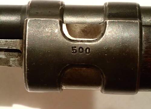 Mauser K98k 1937 S/42 All matching - Serial Number 500i