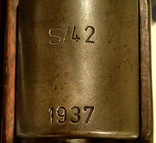 Mauser K98k 1937 S/42 All matching - Serial Number 500i