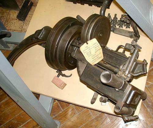 Rare soviet tank submachinegun