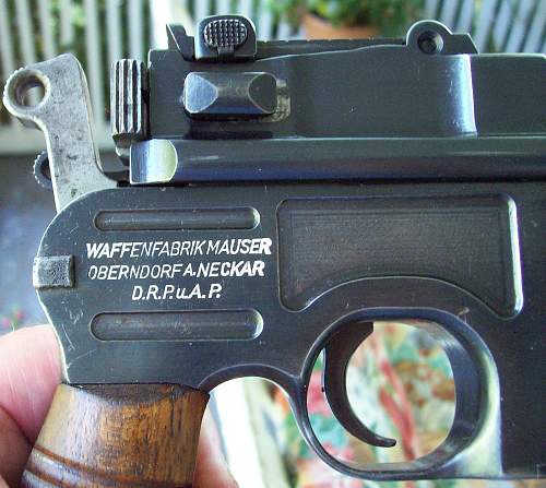 1930 'Late&quot; Mauser 'Broomhandle' Nazi Contract
