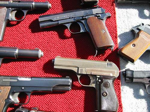 Soviet 1941 Nagant &amp; Tokarev pistols