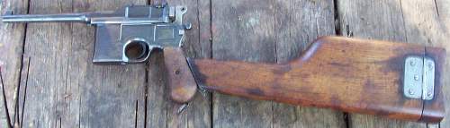 Mauser 'Broomhandle' Imperial German Proofed