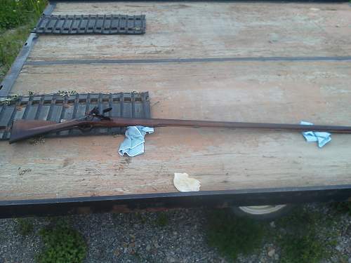 70&quot; Brown Bess musket