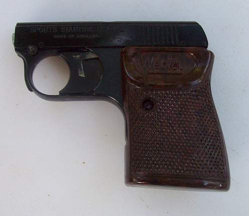 Webley .22 Blank Pistol