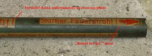 Panzerfaust help