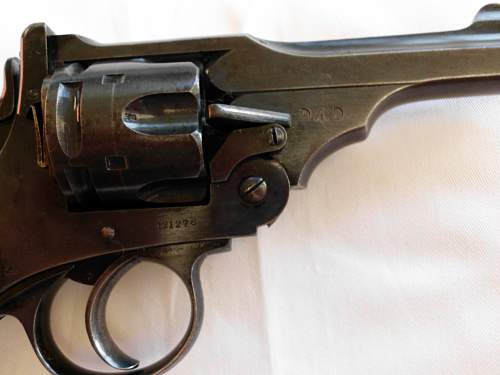 Webley Mk IV .455 REVOLVER-Australian Marked