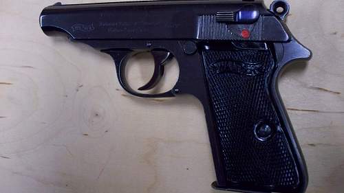 WTK:  Walther PP .22lr (pre War) w/ lanyard loop ?