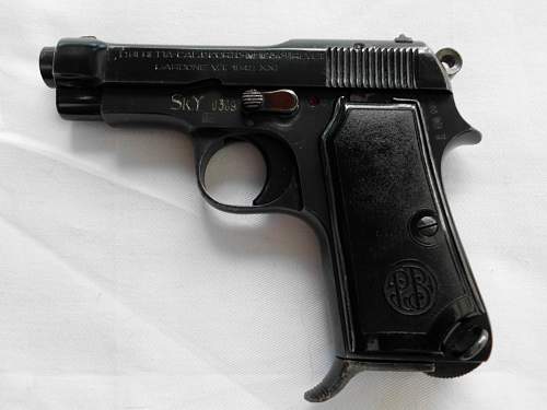 Finnish Marked Beretta M34 Pistol