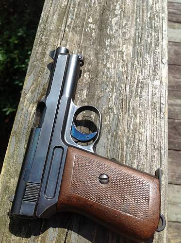 Model 1914 Mauser pistol. . . Vet bringback