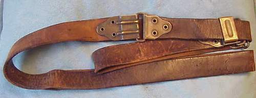 Here's some hard to find/scarce/rare, sword and rifle slings I have.