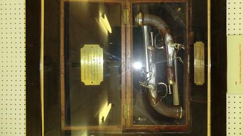 Pair of Napoleon's flintlock pistols