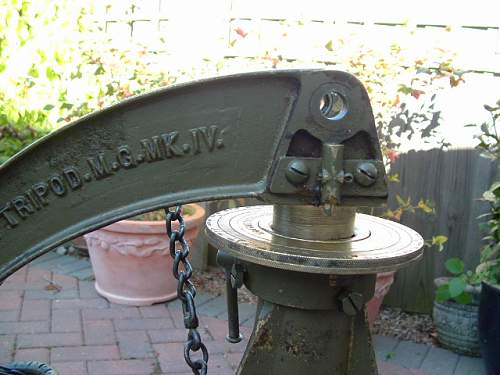 1942 Lithgow Vickers Machine Gun