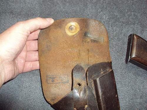 German Mauser Pistol with Matching Holster