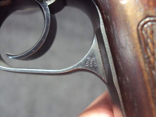 German Mauser Pistol with Matching Holster