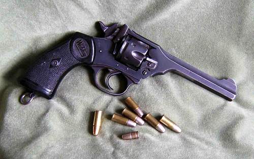 British Enfield Revolver Dated 1944